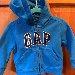 GAP Kids Vibrant Blue Zip-Up Hoodie
